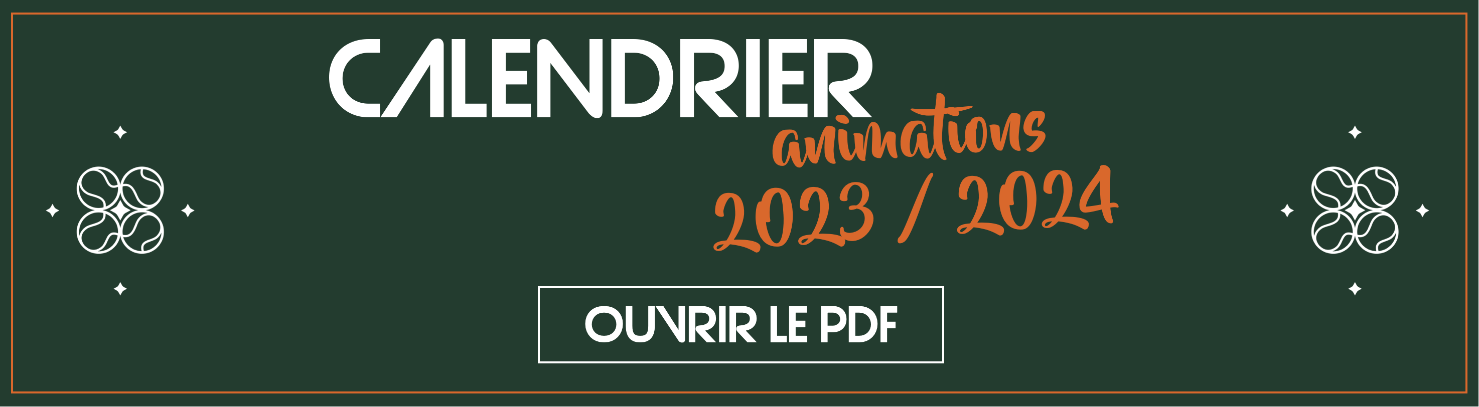 Calendrier animations